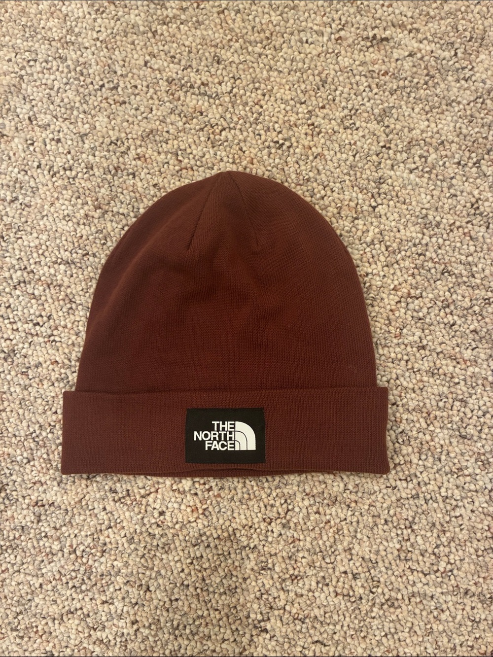 The North Face Men's Chestnut Brown Fold-Over Beanie